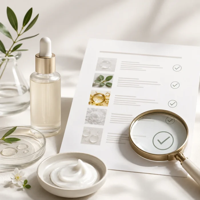 INCI List Preparation & Review