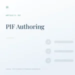 PIF Authoring
